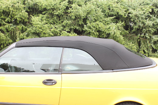Saab 900-II Verdeck schwarz Auto, Transport, Fahrzeug
