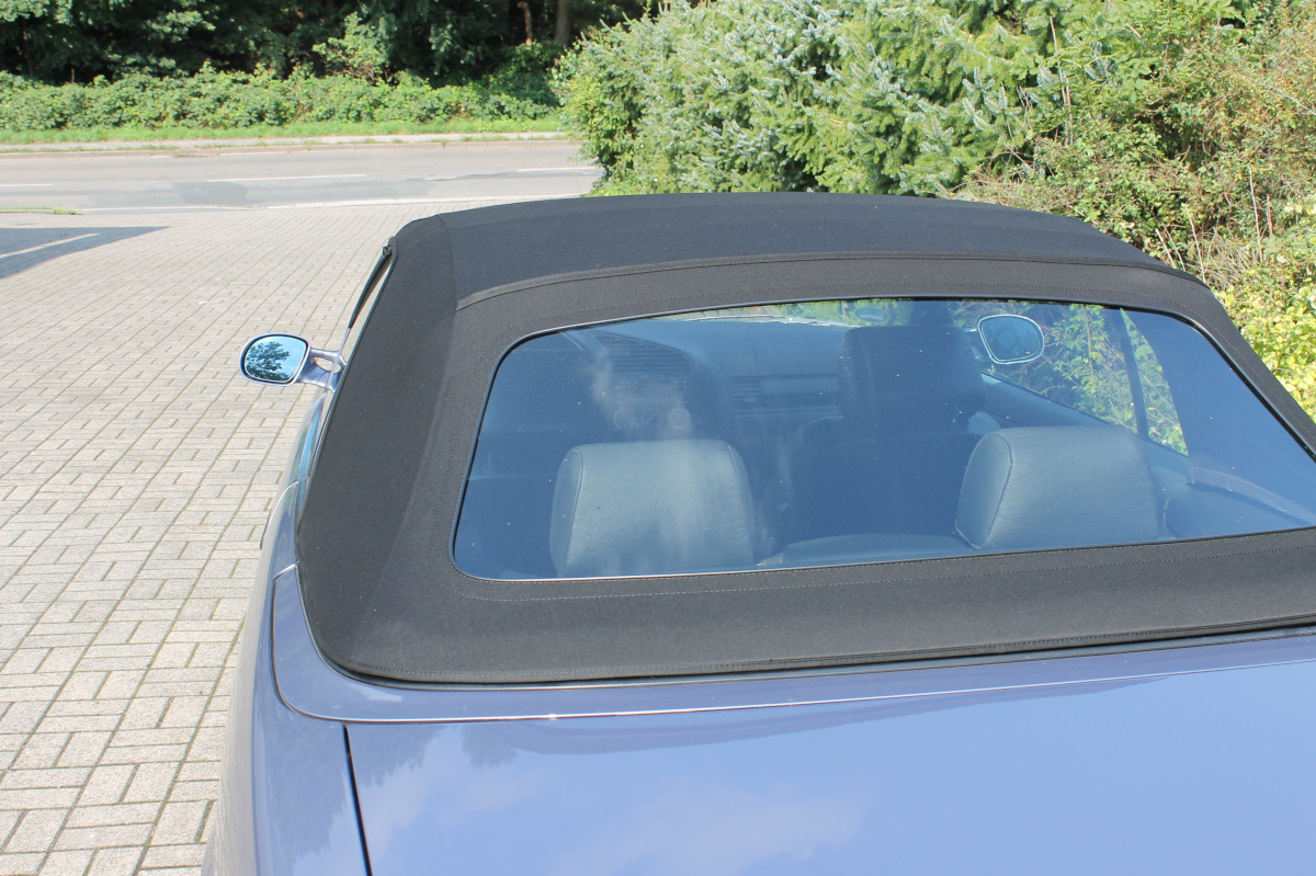 Roadster, Stoffverdeck, Kabriolett, Rückbank, Heckscheibe
