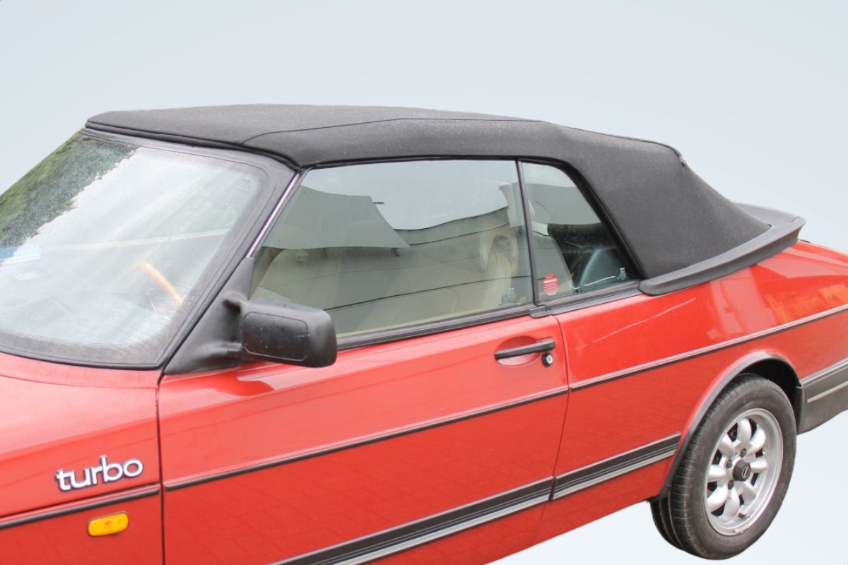 Saab 900-I Verdeck schwarz Auto, Transport, Fahrzeug, Maschine, Rad