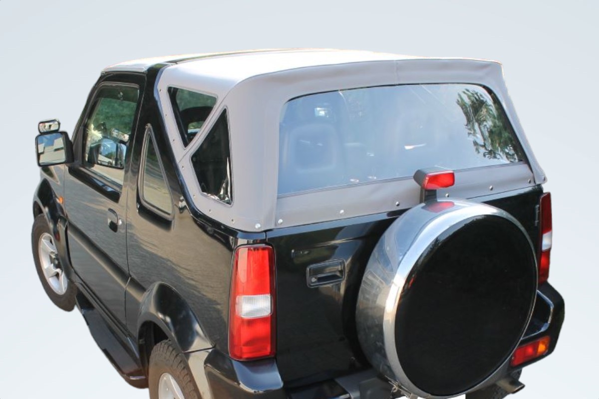 Suzuki Jimny Verdeck schwarz Auto, Fahrzeug, Stoßstange, Maschine, Rad