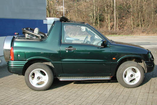Suzuki Grand Vitara Klappverdeck schwarz Kleintransporter, Transport, Fahrzeug, Auto, Rad