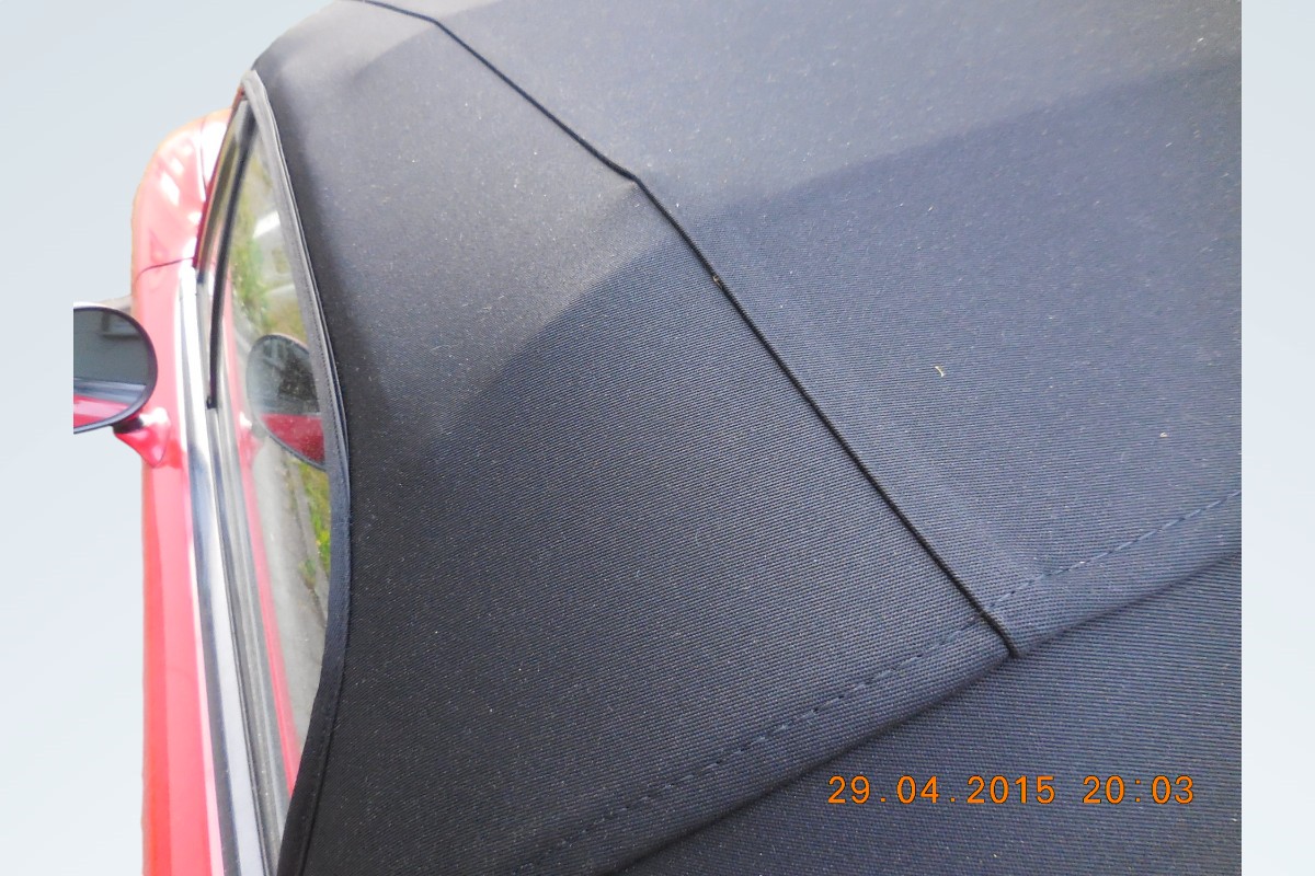 Mazda MX 5 Verdeck 2 teilig schwarz mit Folien-Fenster Auto, Transport, Fahrzeug