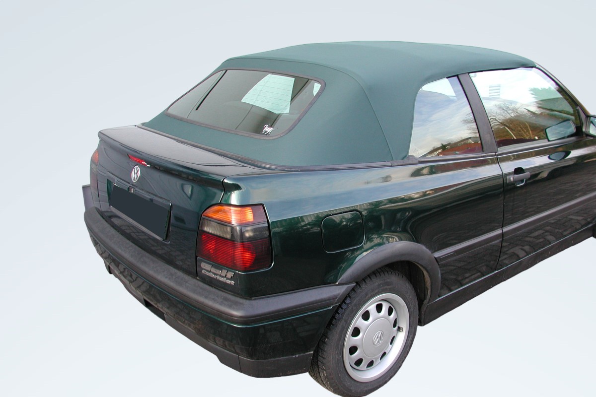VW GOLF 3 Verdeck schwarz Auto, Limousine, Fahrzeug, Stoßstange, Rad