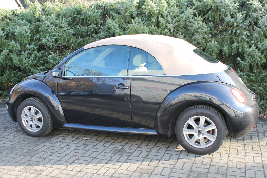 VW New Beetle Verdeck schwarz Rad, Leichtmetallfelge, Auto, Sprach, Reifen