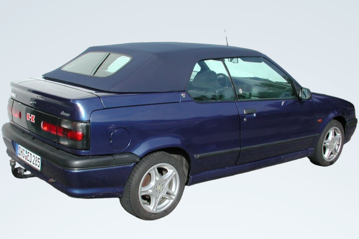 Renault 19 Verdeck schwarz mit Glas-Fenster Auto, Coupé, Limousine, Stoßstange, Rad