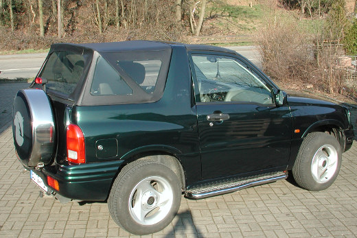 Suzuki Grand Vitara Klappverdeck schwarz Kleintransporter, Fahrzeug, Rad, Auto, Stoßstange