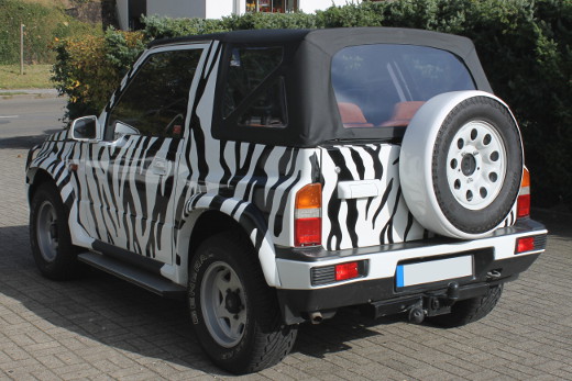 Suzuki Vitara Verdeck schwarz Maschine, Rad, Kleintransporter, Fahrzeug, Auto