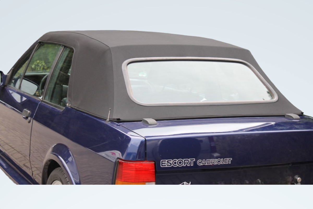 Ford Escort 1 ALF Verdeck schwarz Kissen, Auto, Fahrzeug, Windschutzscheibe, Rad