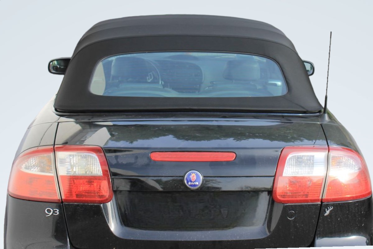 Saab 9-3 Bj. 08/2003-2011 Verdeck schwarz Stoßstange, Transport, Fahrzeug, Auto, Nummernschild