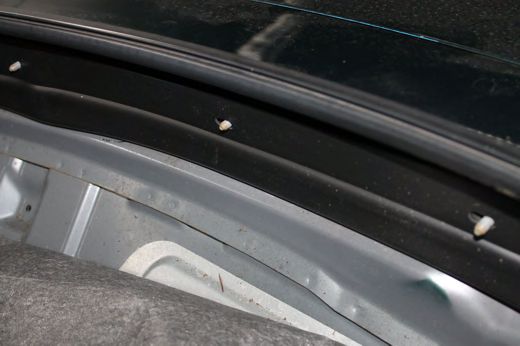 Mazda MX 5 Wasserrinne Stoßstange, Transport, Fahrzeug
