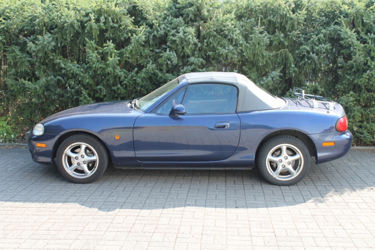 Roadster, Cabrio, Blau, Softtop, Alufelgen, sportwagen, cabrioles, blau, softtop, zweisitzer