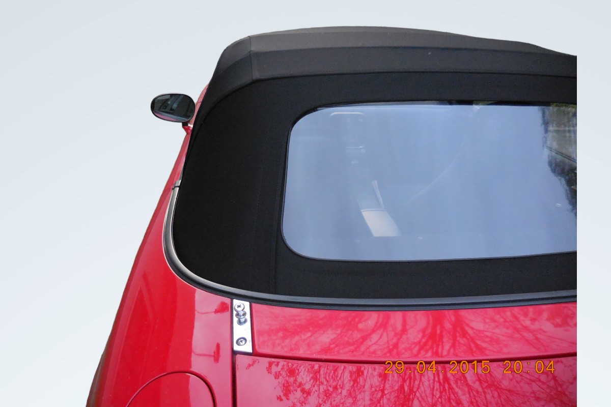 Mazda MX 5 Verdeck 2 teilig schwarz mit Folien-Fenster Auto, Transport, Fahrzeug, Windschutzscheibe