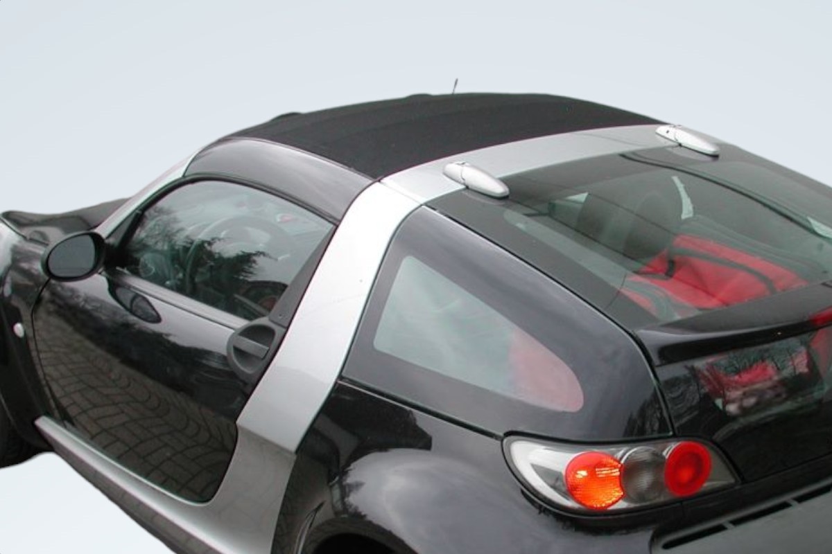 Smart Roadster A452 Faltschiebedach schwarz Auto, Coupé, Sportwagen, Rad, Leichtmetallfelge
