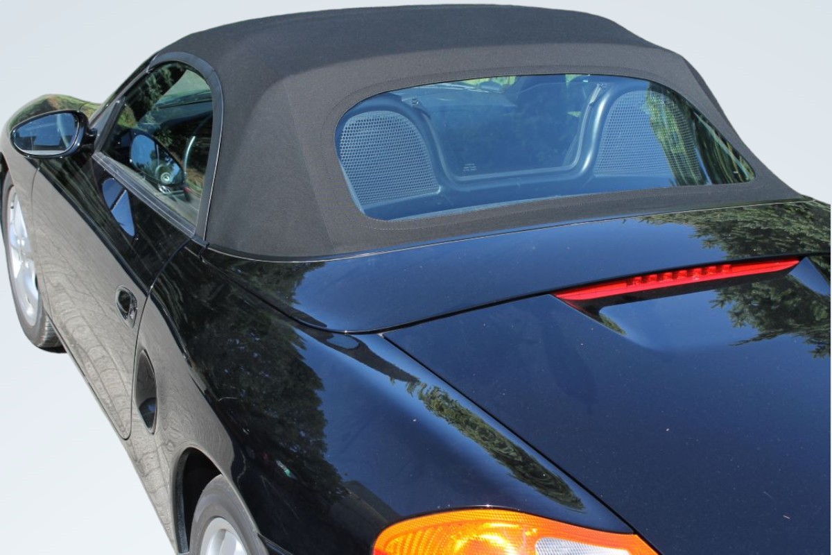 Porsche Boxster 986 Verdeck -2004 schwarz Auto, Fahrzeug, Coupé, Sportwagen, Rad