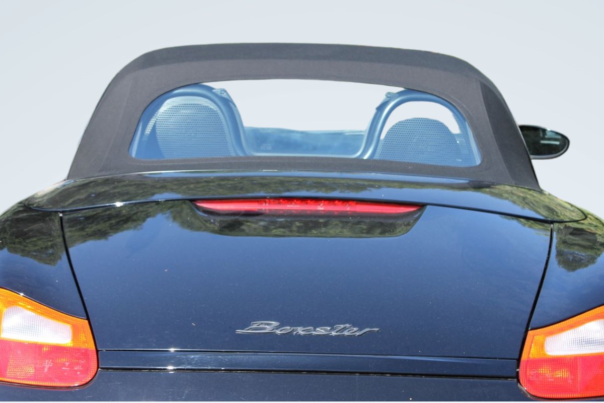 Porsche Boxster 986 Verdeck -2004 schwarz Kissen, Dekoration für Zuhause, Auto, Transport, Fahrzeug